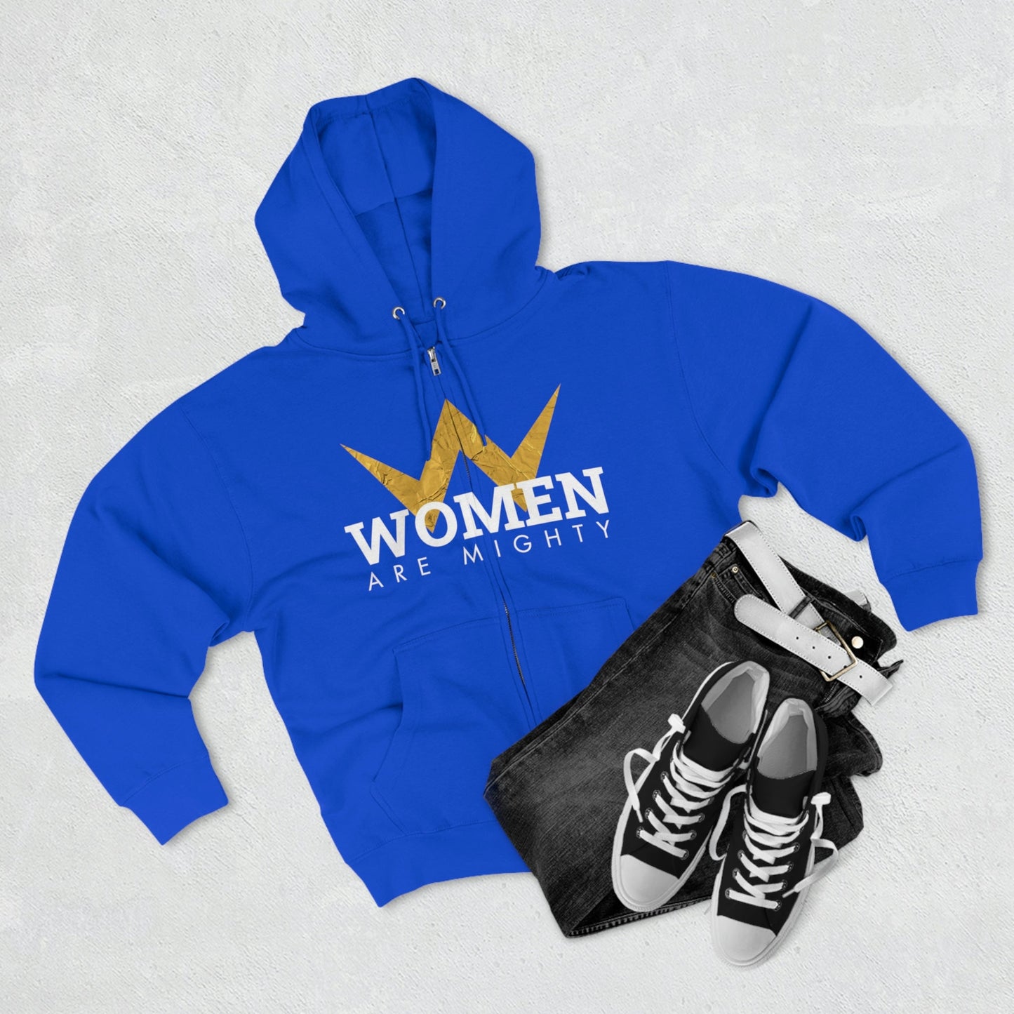 women's full zip hoodie