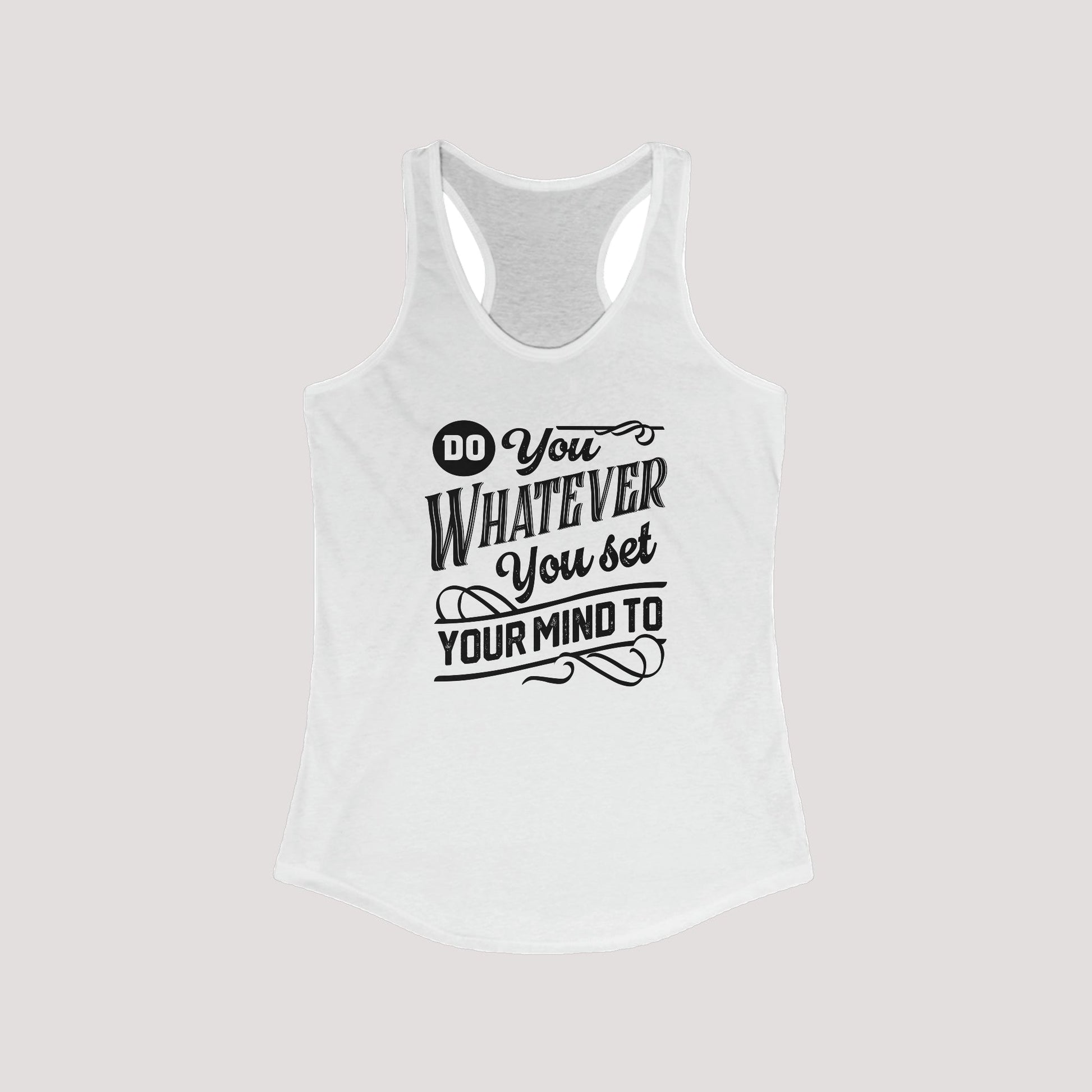 Women's racerback tank