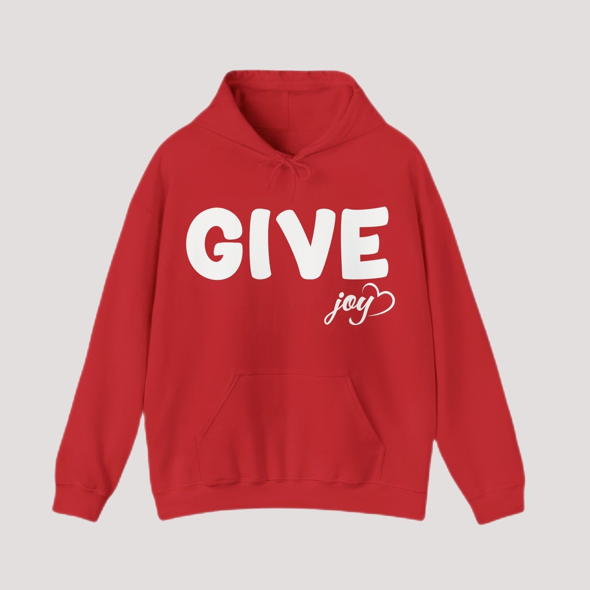 Hoodie - GIVE Joy Cozy Cotton Blend Hoodie