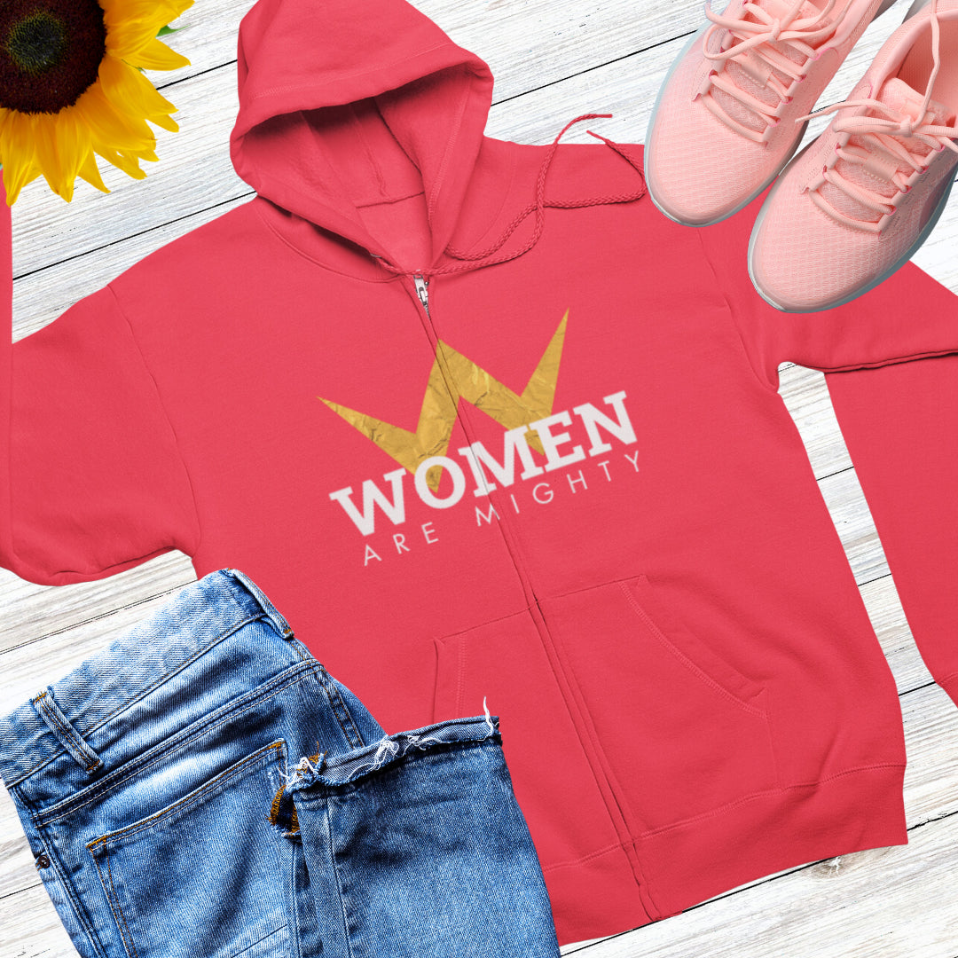 women's full zip hoodie