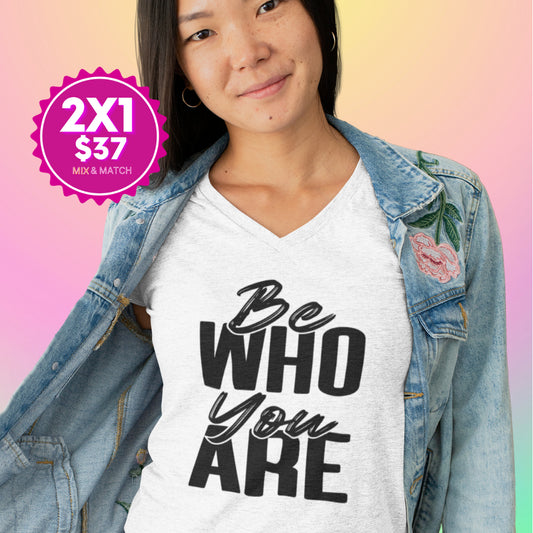 Comfy & Soft V-Neck Cotton Tee