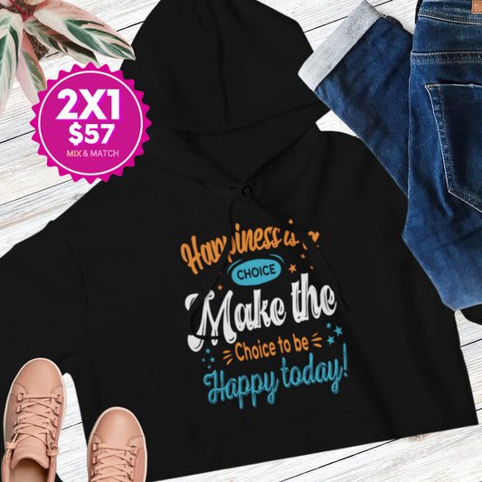Comfy & Stylish Crop Hoodie