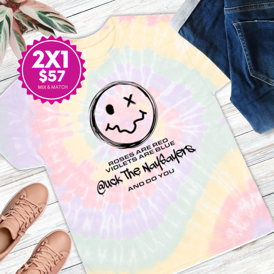 Soft Tie-Dye Tee, Spiral