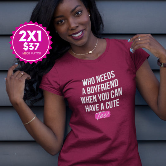 Casual & Comfy Feminine Tee