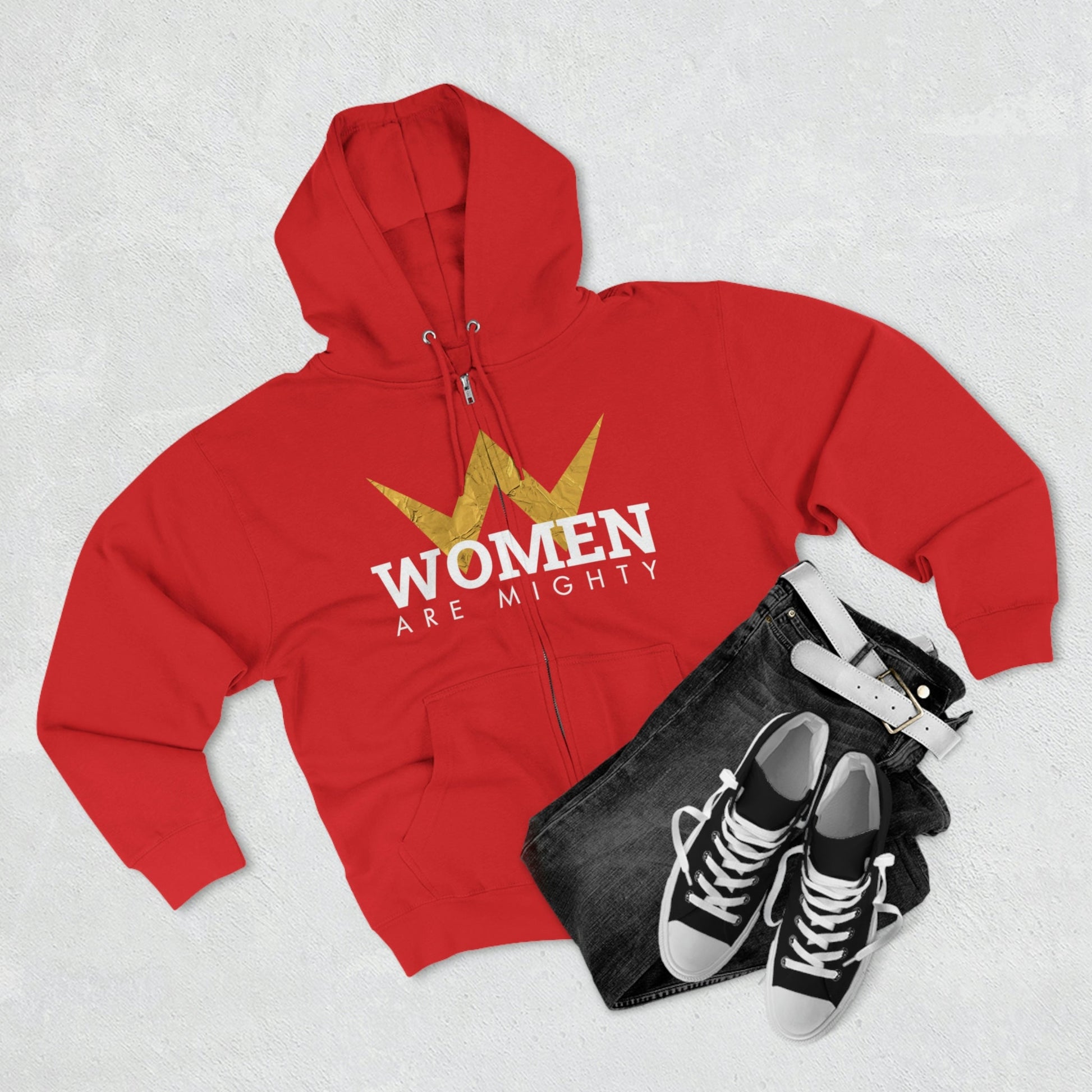 women's full zip hoodie